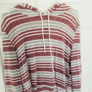 lightweight hooded sweater